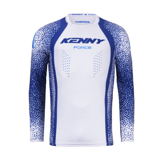 KENNY RACING T-SHIRT CROSS/ENDURO FORCE PIXEL NAVY WHITE SIZE S