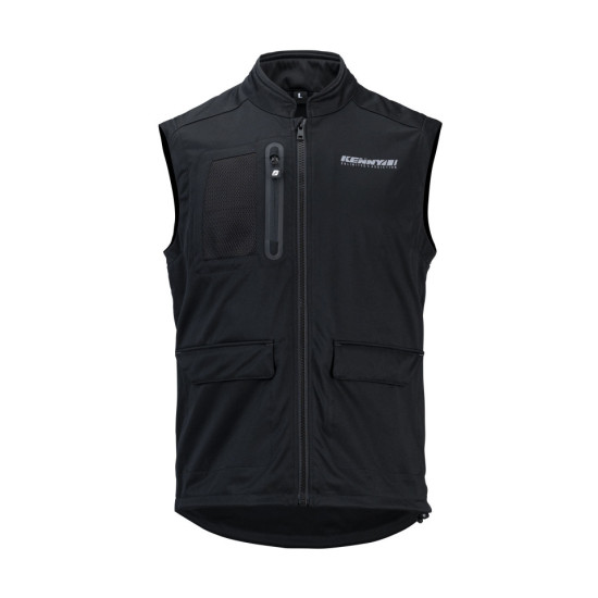 KENNY RACING BODYWARMER + COLOR BLACK SIZE M