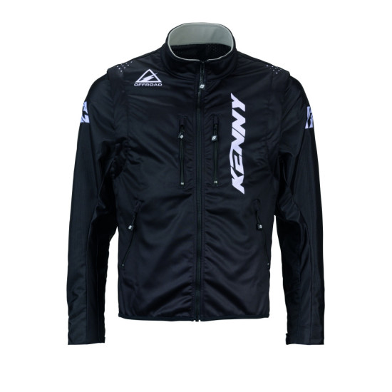 KENNY RACING ADVENTURE/ENDURO SOFTSHELL JACKET BLACK SIZE M