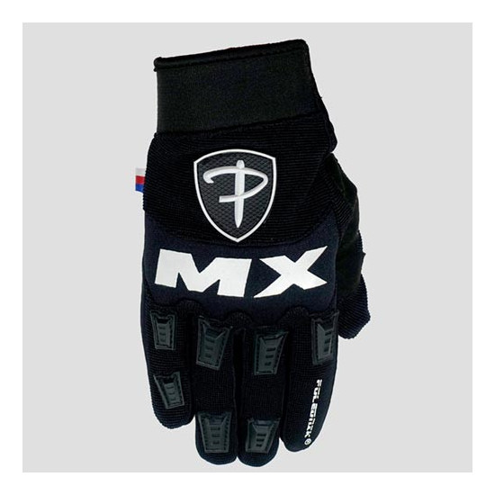 POLEDNIK GLOVES / CROSS GLOVES MODEL MX II BABY / JUNIOR / KID (CHILDREN'S) COLOUR BLACK SIZE 3