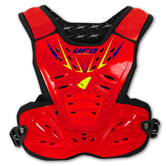 UFO chest protector REACTOR 2 EVOLUTION color red FLUO size UNI (CE LEVEL 2)