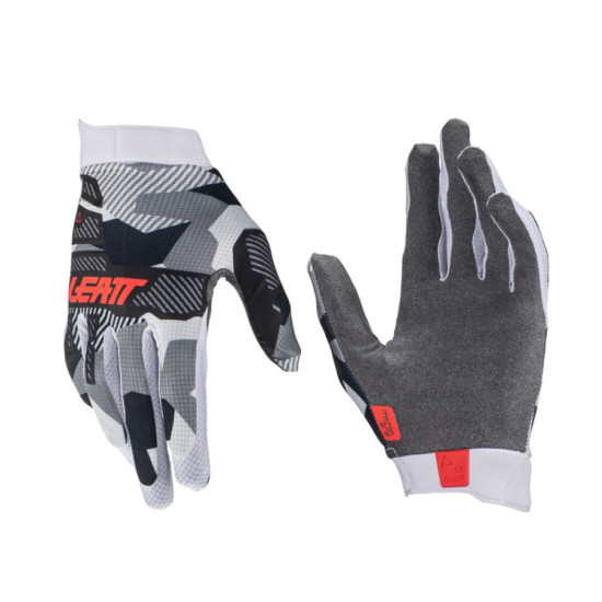 LEATT MOTO 1.5 GRIPR PIRŠTINĖS FORGE SPALVA JUODA / PILKA / BALTA DYDIS S