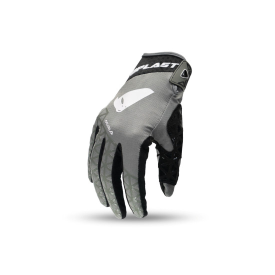 UFO GLOVES MURIA CROSS COLOR GRAY / WHITE SIZE S