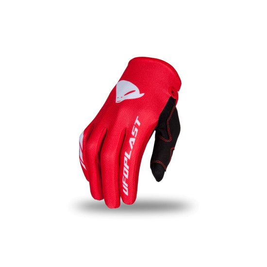 UFO SKILL JUNIOR CROSS / MTB / E-BIKE GLOVES RED SIZE XS