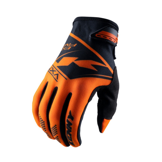 KENNY RACING CROSS / ENDURO GLOVES BRAVE ORANGE MODEL COLOR ORANGE / BLACK SIZE M