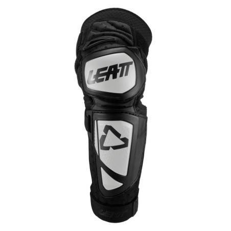 LEATT (2022/2023) knee protectors EXT JUNIOR KNEE AND SHIN GUARD WHITE/BLACK color white/black