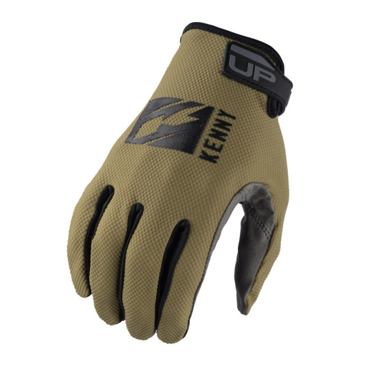 KENNY RACING CROSS / ENDURO / MTB GLOVES MODEL UP KAKI COLOR GREEN / BLACK SIZE M