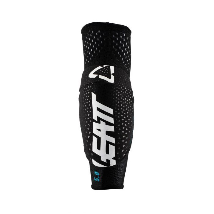 LEATT (2022/2023) elbow protectors 3DF 5.0 ELBOW GUARD WHITE/BLACK color black/white size S