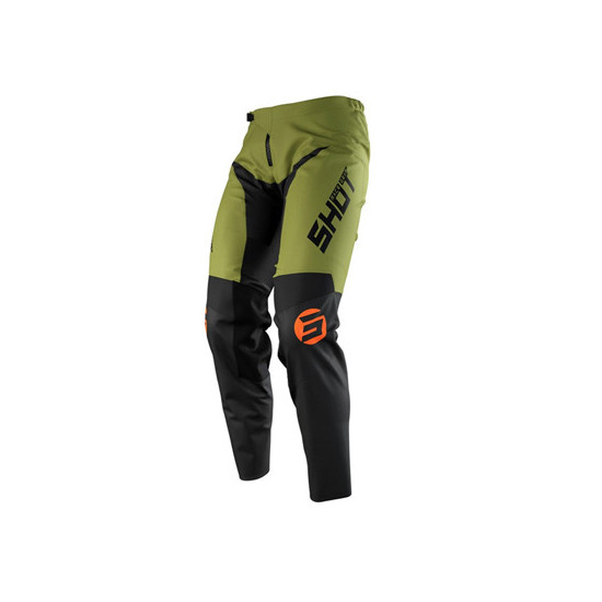 SHOT RACING SALE CROSS/ENDURO PANTS DEVO STORM KAKI COLOR KHAKI GREEN SIZE 28