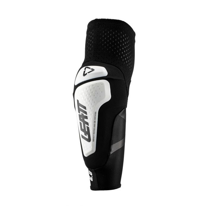 LEATT (2022/2023) elbow protectors 3DF 6.0 ELBOW GUARD WHITE/BLACK color black/white size S