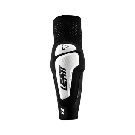 LEATT (2022/2023) alkūnių apsaugos 3DF 6,0 ELBOW GUARD WHITE/BLACK spalva juoda/pilka dydis XXL