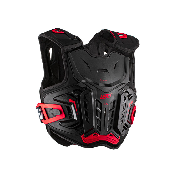 LEATT (2022/2023) chest protector 2.5 JUNIOR (children) CHEST PROTECTOR BLACK/RED color black/red (134-146 cm)