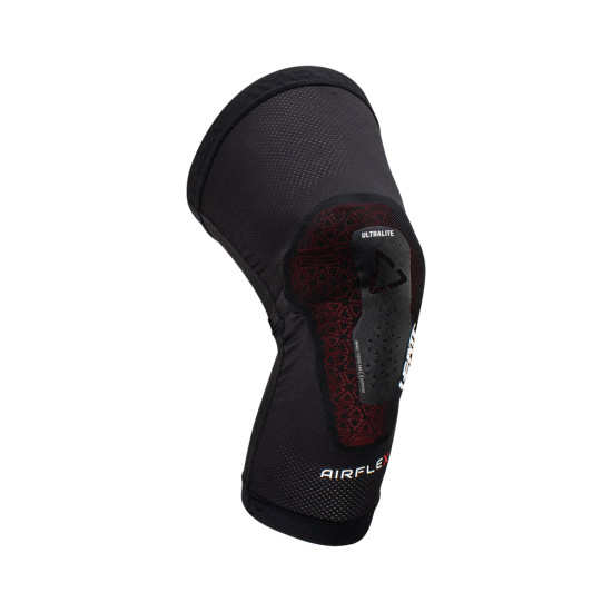 LEATT (NEW 2023) knee protectors AIRFLEX ULTRALITE KNEE GUARD BLACK color black size XL