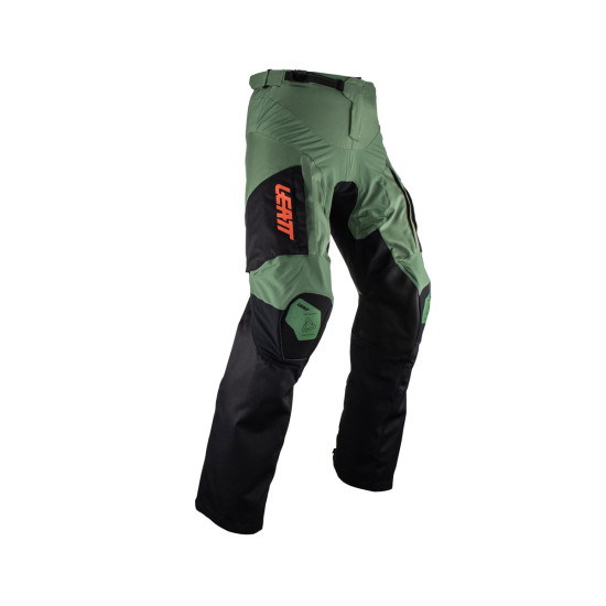 LEATT MOTO 5.5 ENDURO kelnės, kaktuso spalvos, žalios / juodos, XS dydis
