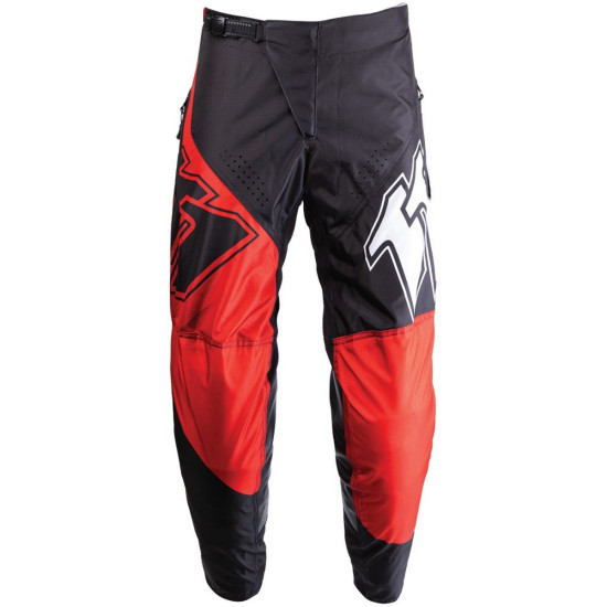 111 RACING SALE MOTO PANTS 111.3 - REDRISK COLOR BLACK / RED / ORANGE SIZE 40