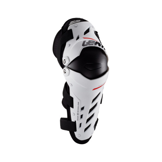 LEATT (NEW 2023) knee protectors DUAL AXIS JUNIOR (for children) KNEE AND SHIN GUARD WHITE color white/black
