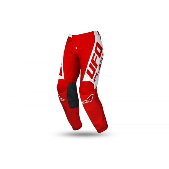 UFO HORIZON CROSS PANTS COLOR RED WHITE SIZE M / EU50 / US32