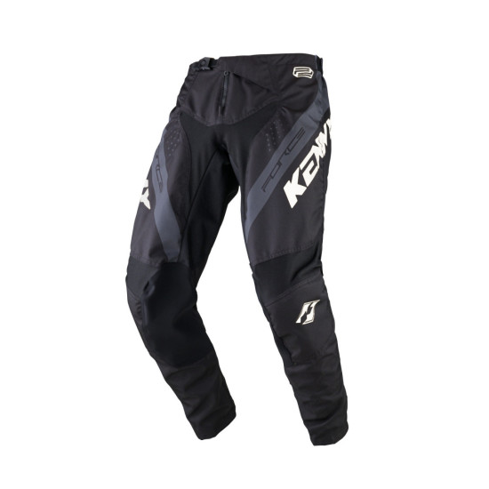 KENNY RACING KROSO / ENDURO KELNĖS MODELIS FORCE BLACK SPALVA JUODA / PILKA / BALTA DYDIS XS (28)