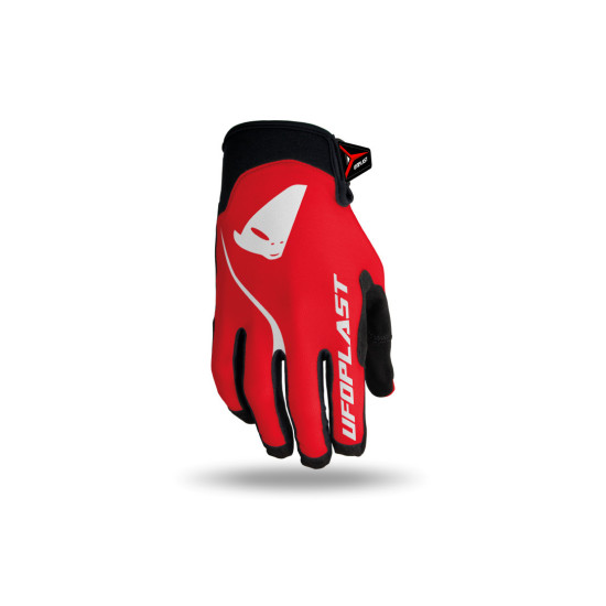 UFO SKYLINE CROSS GLOVES RED SIZE XXL