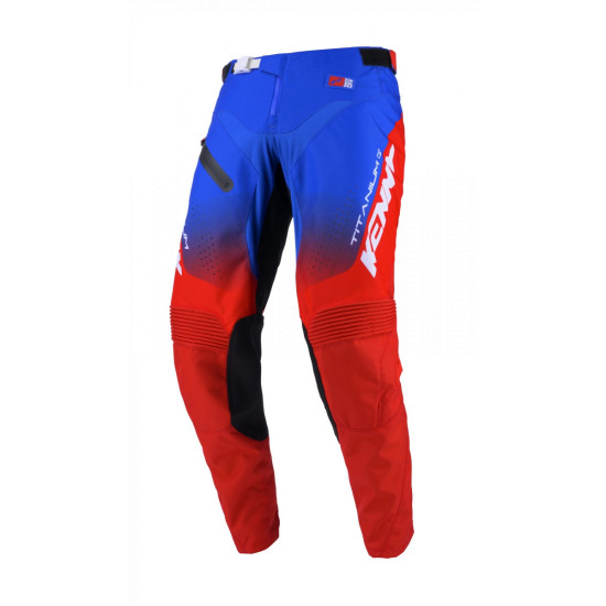 KENNY RACING CROSS / ENDURO PANTS MODEL TITANIUM PATRIOT COLOUR RED / BLUE / WHITE SIZE XXL (38)