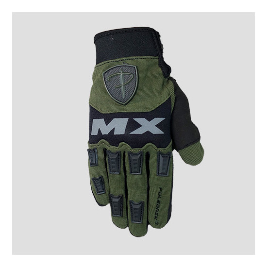POLEDNIK PROMOTION GLOVES / CROSS GLOVES MODEL MX II COLOR GREEN (KHAKI) SIZE XXL