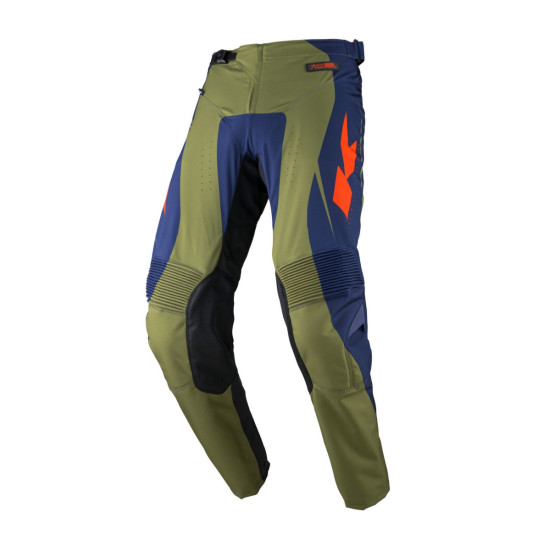 KENNY RACING PANTS CROSS / ENDURO MODEL PERFORMANCE SOLID KAKI COLOR GREEN / BLUE SIZE S (30)