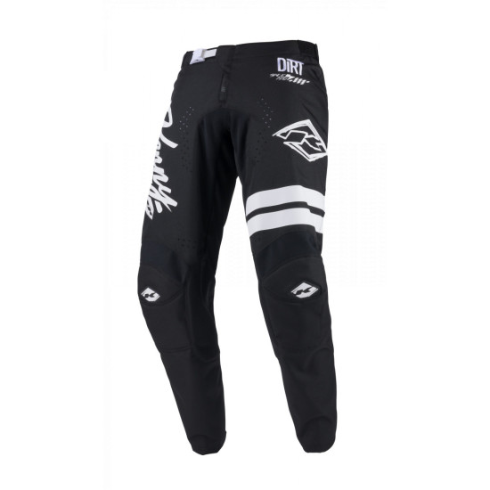 KENNY LENKTYNIŲ KELNĖS KROSO / ENDURO MODELIO TREKO PURVO SPALVA JUODA / BALTA DYDIS XL (36)
