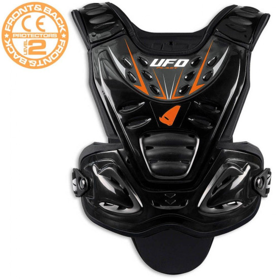 UFO chest protector VALKYRIE 2 EVO sleeveless short black (CE LEVEL 2)
