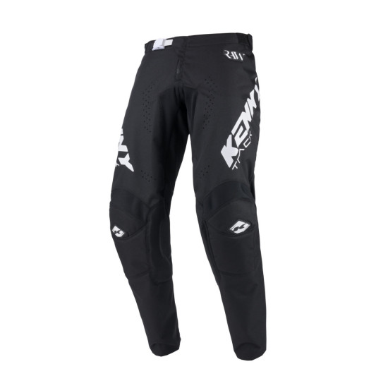 KENNY RACING PANTS CROSS / ENDURO MODEL TRACK RAW BLACK COLOR BLACK / WHITE SIZE S (30)