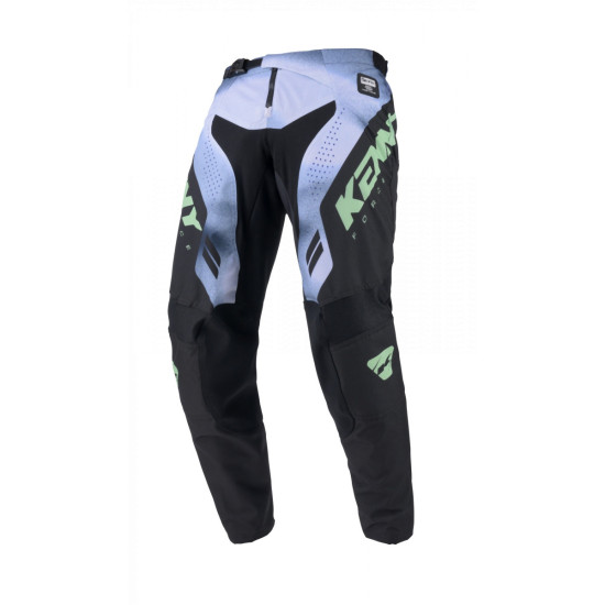 KENNY RACING CROSS / ENDURO PANTS MODEL FORCE FOG NEON GREEN COLOR BLACK / GREEN / WHITE SIZE M (32)