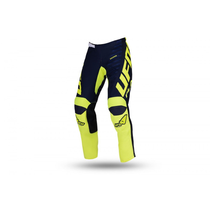 UFO pants KIMURA for children / JUNIOR / KIDS CROSS color blue yellow NEON size XXXXS / EU26 - UFO collection 2022