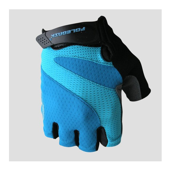 POLEDNIK CYCLING GLOVES / MTB GLOVES (FINGERLESS) MODEL IRIS LADY (WOMEN'S) COLOUR BLUE SIZE S