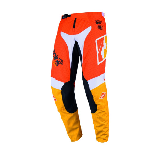 KENNY RACING PANTS CROSS / ENDURO FORCE BEACH DUST ORANGE COLOR ORANGE / WHITE SIZE M (32)
