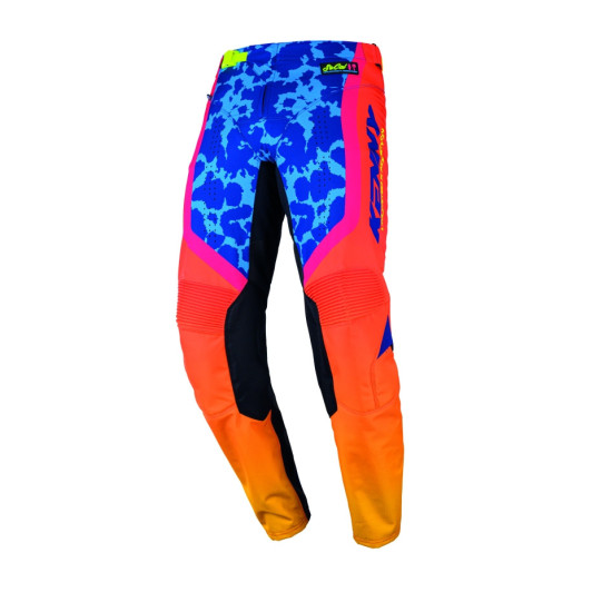 KENNY RACING PANTS CROSS/ENDURO PERFORMANCE SOCAL ORANGE/BLUE SIZE L (34)
