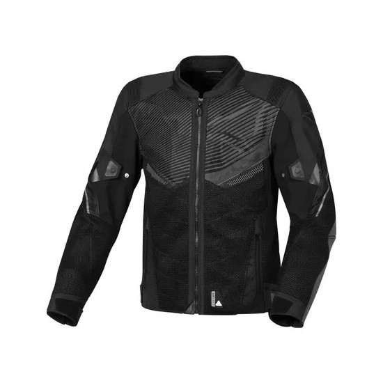 MACNA SALE FOXTER MOTORCYCLE JACKET BLACK SIZE L