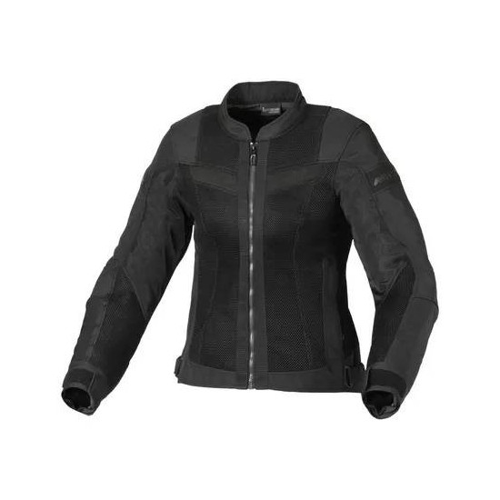 MACNA SALE VELOTURA LADIES MOTORCYCLE JACKET BLACK SIZE XS