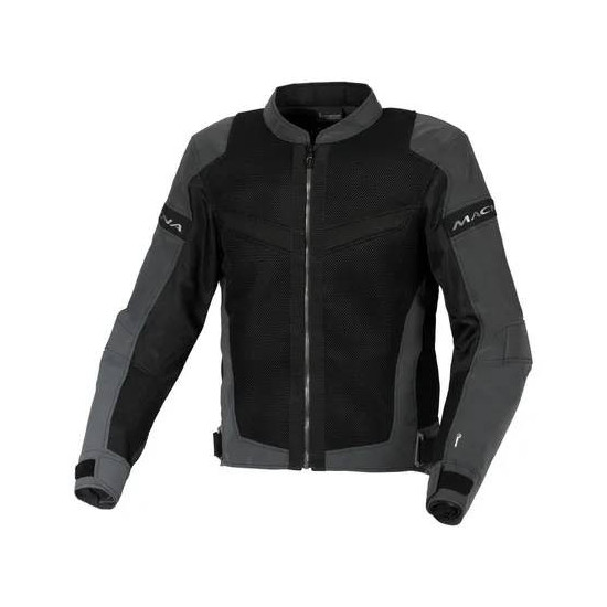MACNA SALE VELOTURA NIGHT EYE MOTORCYCLE JACKET BLACK SIZE S
