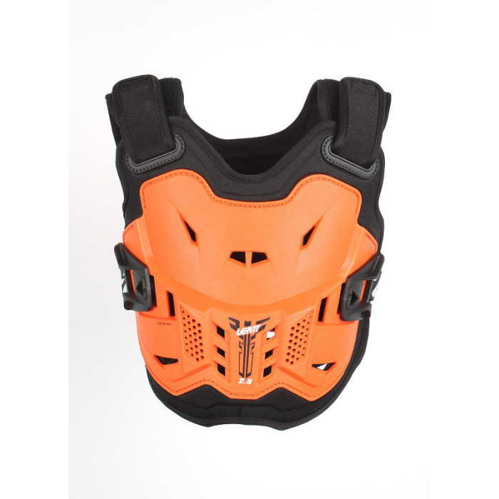 LEATT (2022/2023) chest protector CHEST PROTECTOR 2.5 KIDS ORANGE/BLACK color orange/black (4-7 LAT, 110-134 cm)