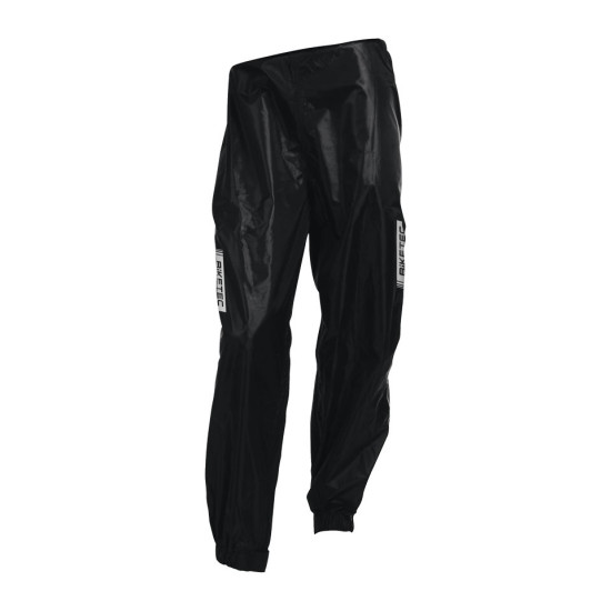 BIKETEC lietaus kelnės, juodos spalvos, 2XL dydis