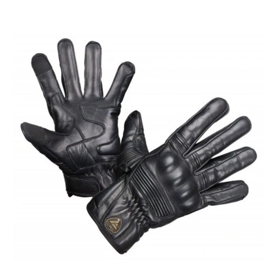 MODEKA LEATHER GLOVES MODEL STEEVE II COLOR BLACK SIZE 12