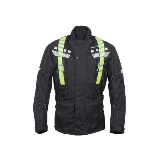 ROLEFF SALE LONG TEXTILE JACKET MODEL RO773 (3IN1) COLOUR BLACK / FLUO YELLOW SIZE 3XL