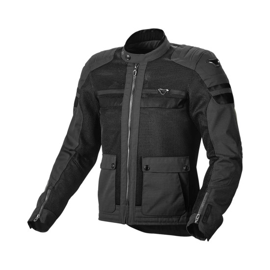 MACNA SALE JACKET (MESH) FLUENT MOTORCYCLE JACKET BLACK SIZE M