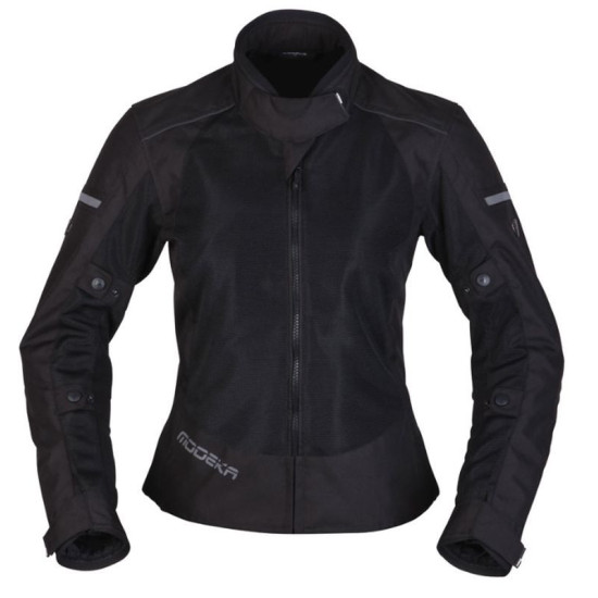 MODEKA WOMEN'S JACKET VEO AIR LADY COLOR BLACK SIZE 44