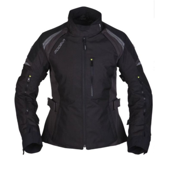 MODEKA AMBERLY LADY JACKET COLOR BLACK-DARK GREY SIZE 44
