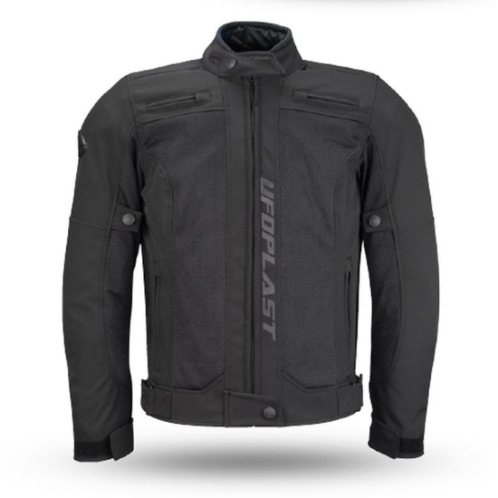 UFO ACRON URBAN VYRIŠKA SOFTSHELL / AIRNET STRIUKĖ SU NUIMAMA, KVĖPUOJANČIA, VĖJUI IR VANDENIUI ATSPARIA MEMBRANA, JUODA