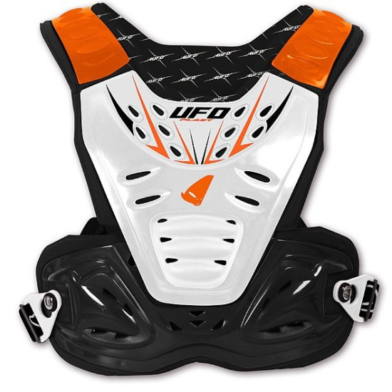 UFO chest protector REACTOR 2 EVOLUTION JUNIOR sleeveless color orange/black/white (CE LEVEL 2)