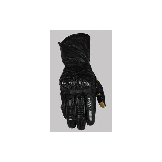 POLEDNIK SALE GLOVES / GLOVES GRAN TURISMO COLOR BLACK KANGAROO LEATHER SIZE S