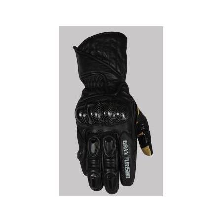 POLEDNIK SALE GLOVES / GLOVES GRAN TURISMO COLOR BLACK KANGAROO LEATHER SIZE S