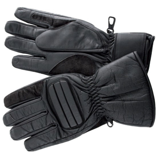 ROLEFF PROMOTION LEATHER GLOVES MODEL RO500 COLOR BLACK SIZE S