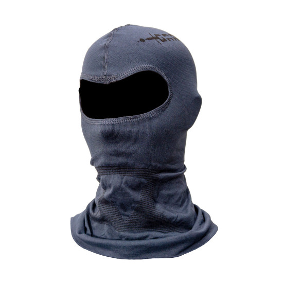 GARETH THERMOACTIVE BALACLAVA WITH SILVER IONS, GRAPHITE COLOR, SIZE L (FOR SUMMER AND WINTER THERMOACTIVE CLOTHING)